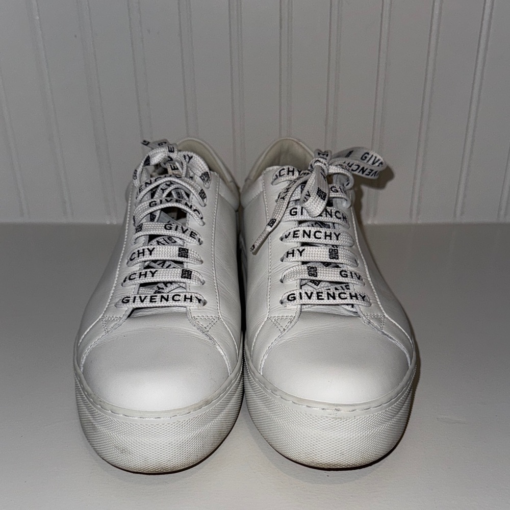 Givenchy White Leather Sneakers